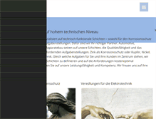 Tablet Screenshot of kopp-metallveredlung.ch